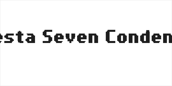 PF Tempesta Seven Condensed Bold Logo