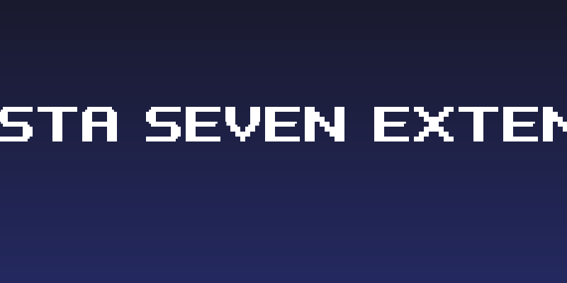 PF Tempesta Seven Extended Bold Social Header