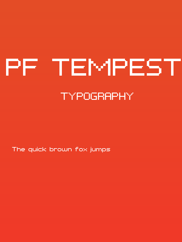 PF Tempesta Seven Extended Poster