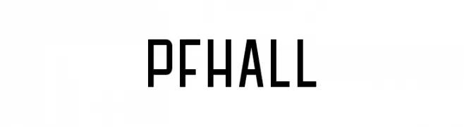 PFHALL  les polices de caractères gratuit tlcharger