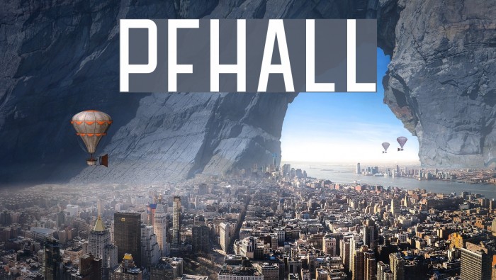 PFHALL Font examples