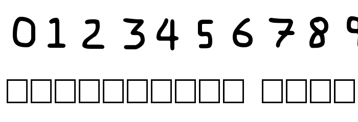 Pf_veryverybadfont6 フォント その他の文字