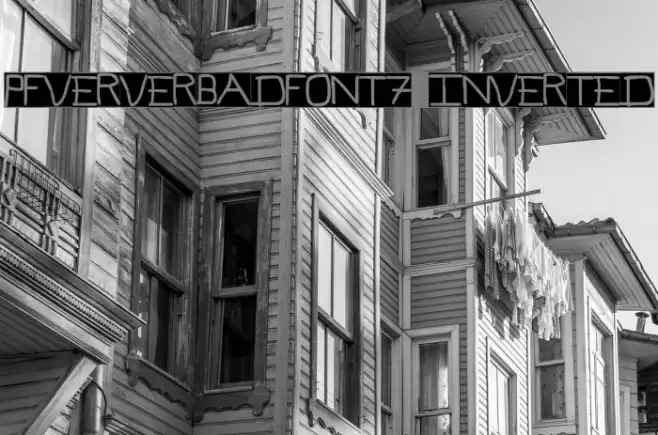Pf_veryverybadfont7 Inverted Polices examples