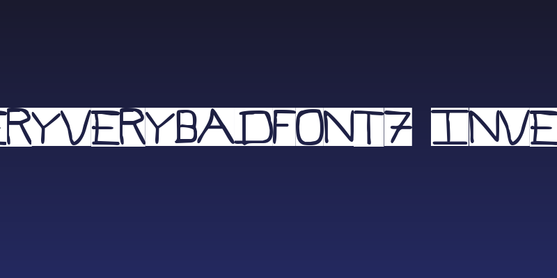 Pf_veryverybadfont7 Inverted Social Header