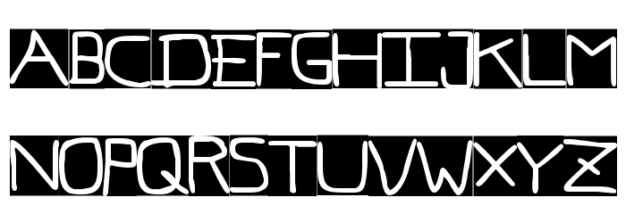 Pf_veryverybadfont7 Inverted Polices MINUSCULES