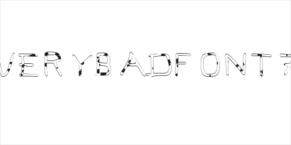 Pf_veryverybadfont7-Liquid Logo