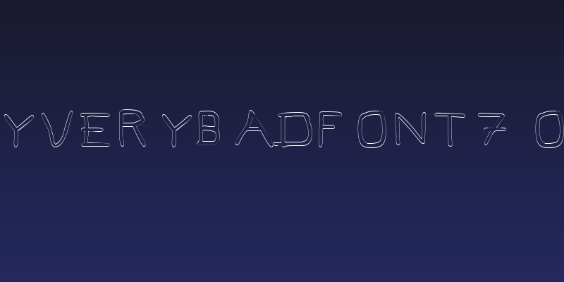 Pf_veryverybadfont7 Outline Social Header