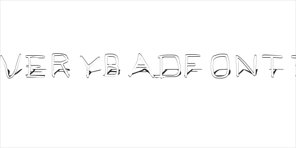 Pf_veryverybadfont7 Shadow Logo