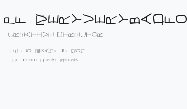 Pf_veryverybadfont7 sideways Business Card