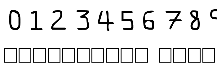 Pf_veryverybadfont7 Font OTHER CHARS