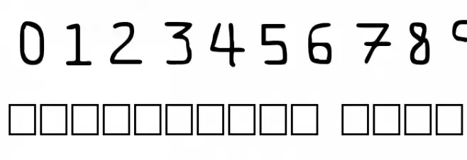 Pf_veryverybadfont7 Font OTHER CHARS