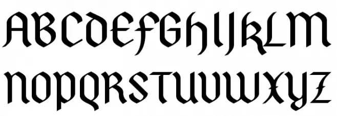 PfefferSimpelgotisch-SemiBold Fuentes MAYÚSCULAS