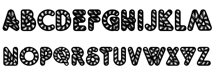Pfeffermintz Font LOWERCASE