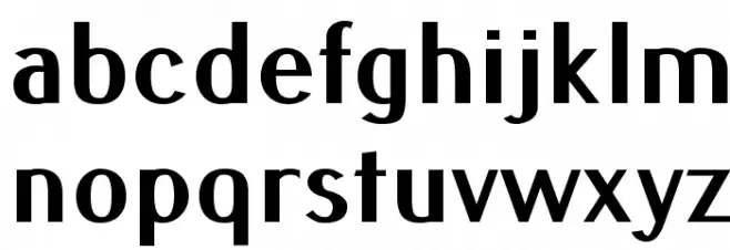 Pfennig Bold خط أحرف صغيرة