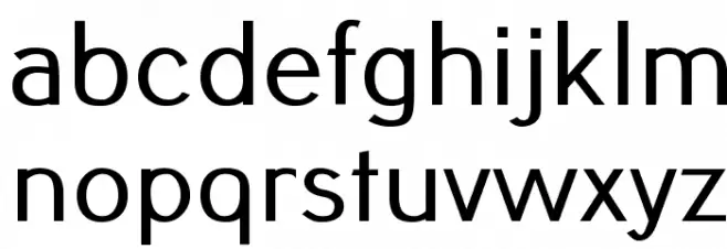 Pfennig 字体 小写