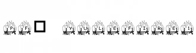 pf_ yulefire1  baixar fontes gratis