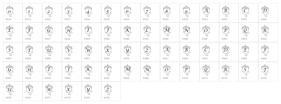 pf_acornmouse Character Map