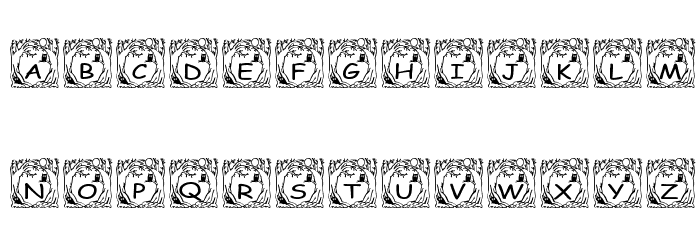 pf_holloween1 Font LOWERCASE