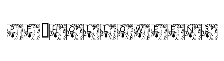 pf_holloween3  font caratteri gratis
