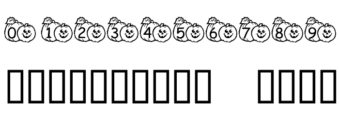 pf_pumpkin1 Font OTHER CHARS