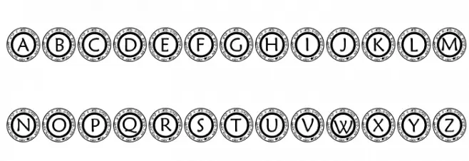 pf_scircle1 Fonte MAIÚSCULAS