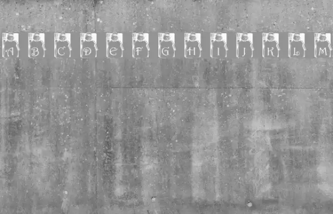 pf_snowman1 Font examples