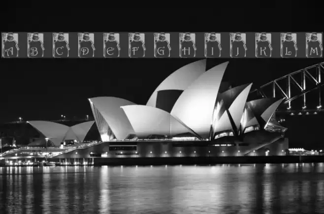 pf_snowman1 Font examples