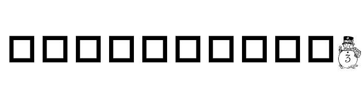 pf_snowman3 Font