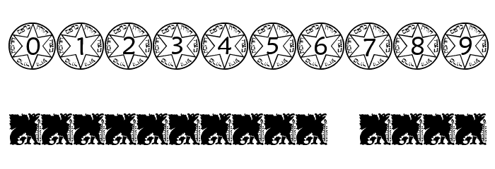 pf_sstar1 Font OTHER CHARS