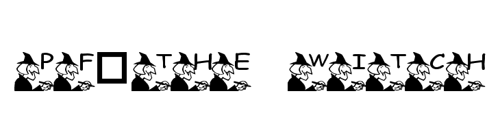 pf_the witch  Free Fonts Download