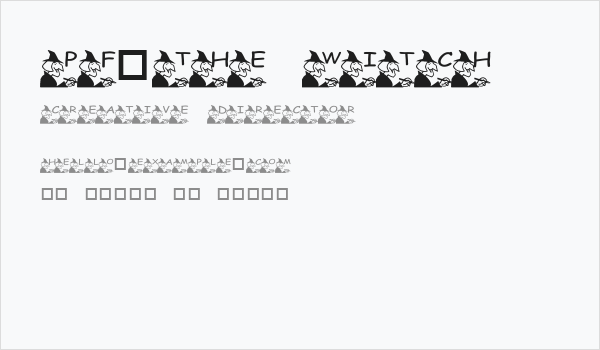 pf_the witch Business Card