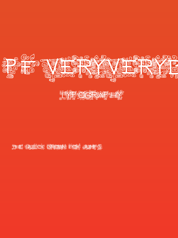 pf_veryverybadfont19 Poster