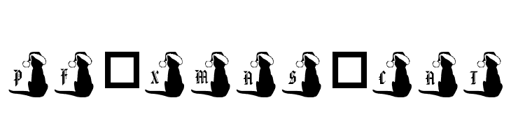 pf_xmas_cat Font