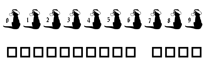 pf_xmas_cat Font OTHER CHARS