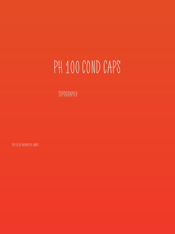 PH 100 Cond Caps Poster