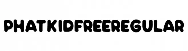 PHATKIDfreeRegular  Fuentes Gratis Descargar