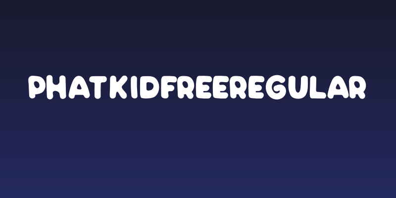 PHATKIDfreeRegular Social Header