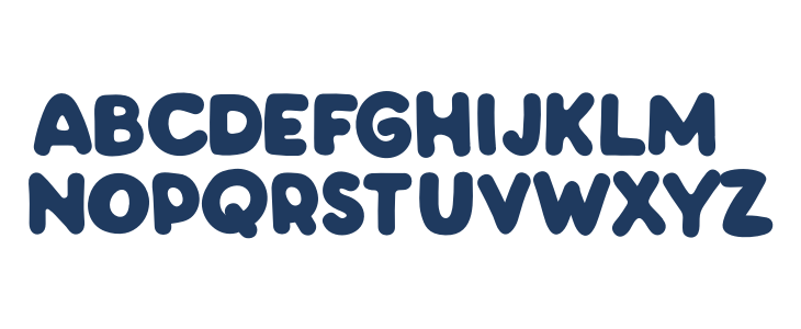 PHATKIDfreeRegular Lowercase