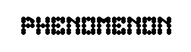 PHENOMENON  Free Fonts Download