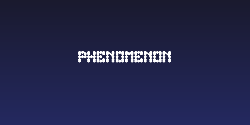 PHENOMENON Social Header