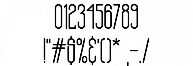 PHILBROOK Font OTHER CHARS