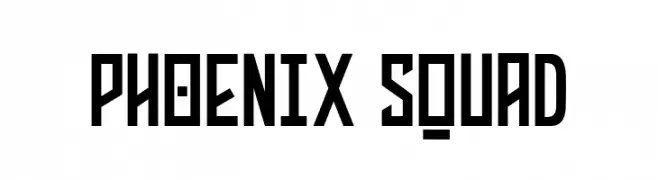 PHOENIX SQUAD  Frei Schriftart Herunterladen