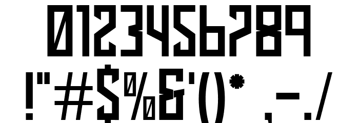 PHOENIX SQUAD Font OTHER CHARS