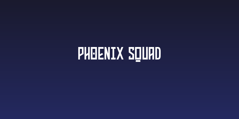 PHOENIX SQUAD Social Header