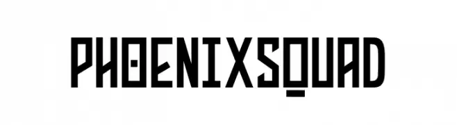 PHOENIXSQUAD  Frei Schriftart Herunterladen