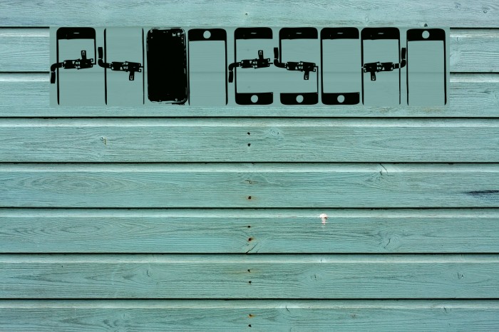 PHONESCAN Font examples