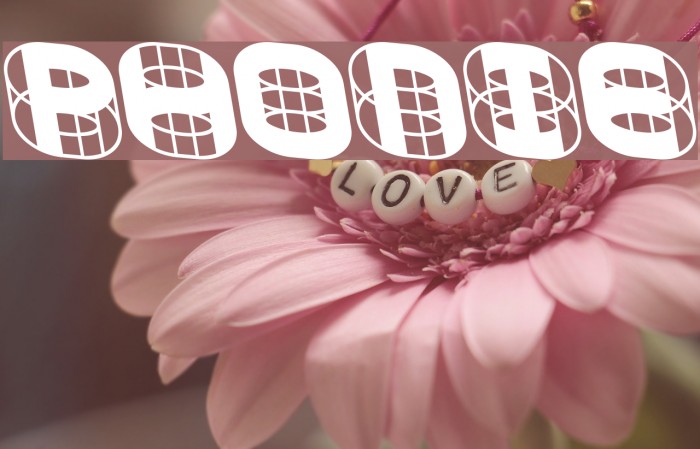 PHONIE Font examples