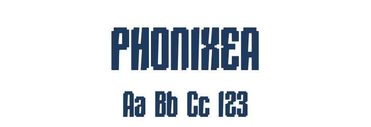 PHONIXEA Font Preview