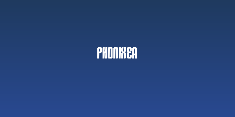 PHONIXEA Social Header