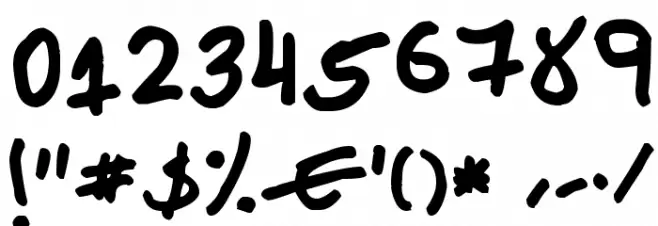 PHR Scrypt II Font OTHER CHARS